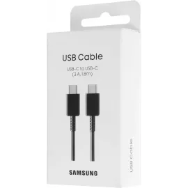 Кабель Samsung EP-DX310JBEGEU USB Type-C (m)-USB Type-C (m) 1.8м черный