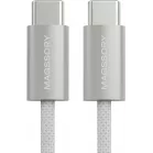 Кабель Magssory CBL002 USB Type-C (m)-USB Type-C (m) 1.5м белый коробка