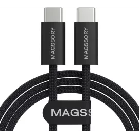 Кабель Magssory CBL002 USB Type-C (m)-USB Type-C (m) 1.5м черный коробка