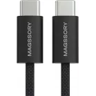 Кабель Magssory CBL002 USB Type-C (m)-USB Type-C (m) 1.5м черный коробка