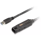 Кабель-удлинитель Aten UE3310-AT-G USB A (m) USB A(f) 10м черный
