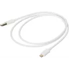 Кабель 2A Square USB (m)-micro USB (m) 1м белый