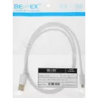 Кабель 2A Square USB (m)-micro USB (m) 1м белый