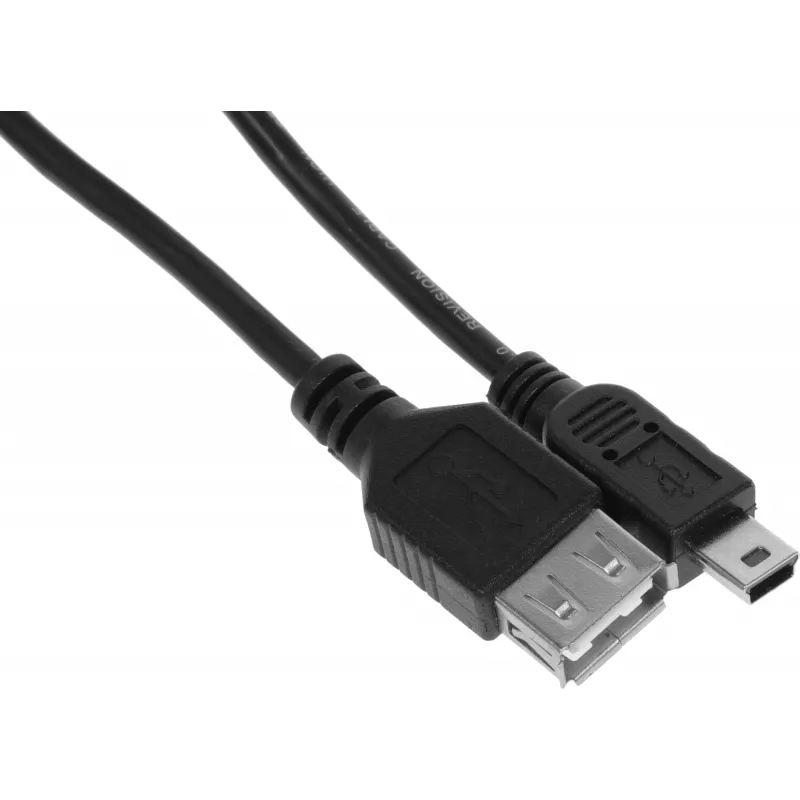 Кабель Buro OTG_MINI 0.2м черный
