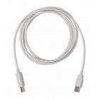 Кабель Buro Reversible USB A(m) USB B(m) 1.8м серый