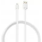 Кабель Buro BHP LIGHTNING 0.8 USB (m)-Lightning (m) 0.8м белый