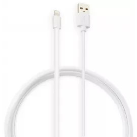 Кабель Buro BHP LIGHTNING 0.8 USB (m)-Lightning (m) 0.8м белый