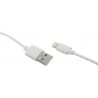 Кабель Buro BHP LIGHTNING 0.8 USB (m)-Lightning (m) 0.8м белый