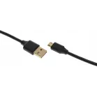 Кабель Buro Reversible BHP MICROUSB 1M USB (m)-micro USB (m) 1м черный