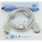 Кабель VGA (m) VGA (f) 1.8м феррит.кольца серый