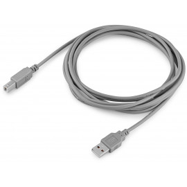 Кабель Buro BHP RET USB_BM30 USB A(m) USB B(m) 3м серый блистер