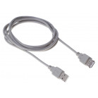 Кабель Buro USB A(m) USB A(f) 1.8м (BHP RET USB_AF18) серый (блистер)