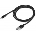 Кабель Buro BHP RET LGHT-B USB (m)-micro USB (m) 1м черный