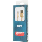 Кабель Buro Braided BHP RET MICUSB-BR USB (m)-micro USB (m) 1м золотистый