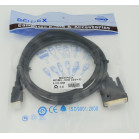 Кабель HDMI (m) DVI-D (m) 2м черный