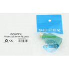 Переходник PS/2 (m) USB A(f) зеленый