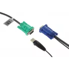Кабель Aten 2L-5203U VGA (m) VGA (m) 3м черный
