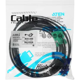 Кабель Aten 2L-5203U VGA (m) VGA (m) 3м черный