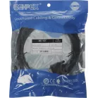 Кабель DVI-D (m) DVI-D (m) 1.8м феррит.кольца черный