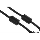 Кабель Buro HDMI (m) DVI-D (m) 10м (HDMI-19M-DVI-D-10M) феррит.кольца черный