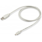 Кабель Buro USB A(m) mini USB B (m) 1м (USB2.0-M5P-1) серый