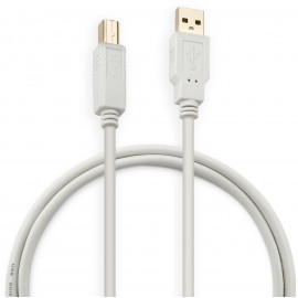 Кабель Buro USB2.0-AM/BM USB A(m) USB B(m) 1.8м серый
