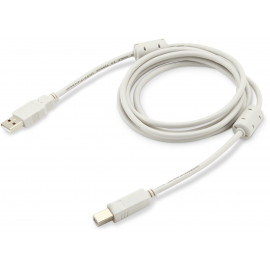 Кабель Buro USB A(m) USB B(m) 1.8м (USB2.0-AM/BM-1.8M-MG) феррит.кольца серый