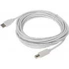 Кабель Buro USB A(m) USB B(m) 5м (USB2.0-AM/BM-5)
