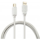 Кабель Buro USB A(m) USB B(m) 5м (USB2.0-AM/BM-5M-MG) феррит.кольца
