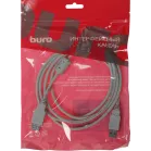 Кабель Buro USB A(m) USB A(f) 1.8м (USB2.0-AM-AF-1.8M-MG) феррит.кольца серый