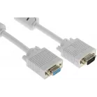 Кабель-удлинитель Buro CAB015S-06 VGA (m) VGA (f) 1.8м феррит.кольца серый