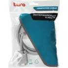 Кабель-удлинитель Buro CAB015S-06 VGA (m) VGA (f) 1.8м феррит.кольца серый