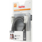 Кабель Hama DVI-D Dual Link (m) DVI-D Dual Link (m) 1.8м (00045077) феррит.кольца