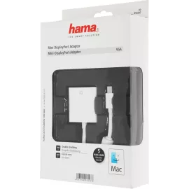 Адаптер Hama VGA (f) miniDisplayPort (m) 0.1м (00053247)