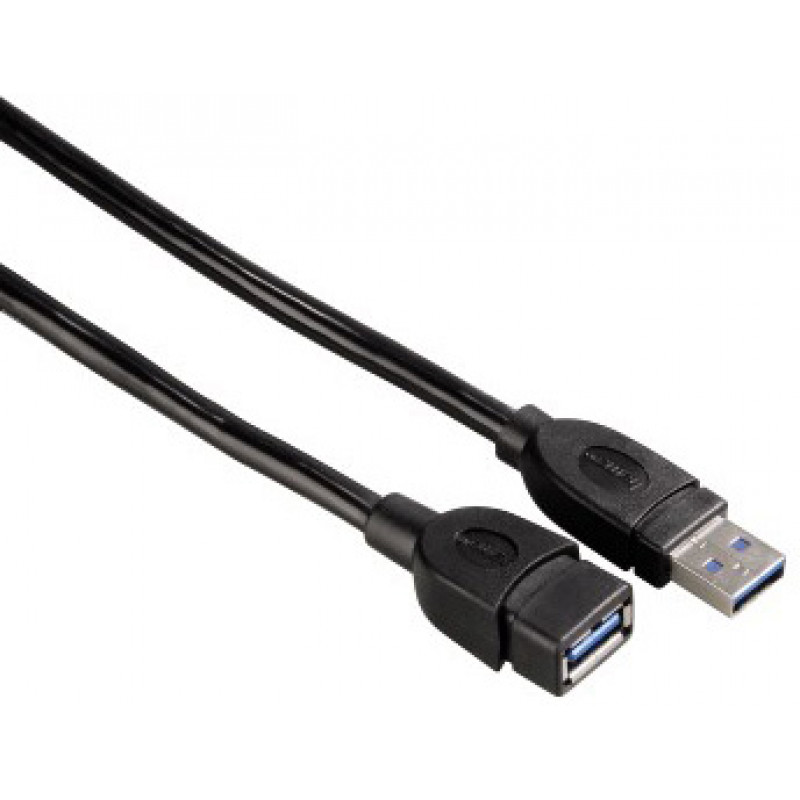 Кабель-удлинитель Hama 00054504 USB A(m) USB A(f) 0.5м