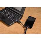 Кабель Hama 00054587 USB (m)-micro USB (m) 0.75м черный