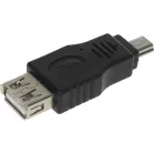 Переходник Ningbo mini USB B (m) USB A(f)
