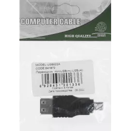 Переходник Ningbo mini USB B (m) USB A(f)