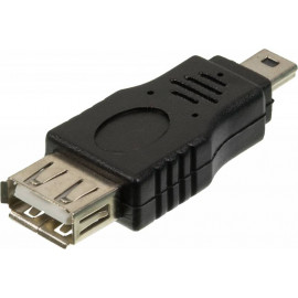 Переходник Ningbo mini USB B (m) USB A(f)