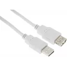 Кабель-удлинитель Ningbo USB A(m) USB A(f) 3м (USB2.0-AM-AF-3-BR) (блистер)