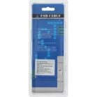 Кабель-удлинитель Ningbo USB A(m) USB A(f) 3м (USB2.0-AM-AF-3-BR) (блистер)