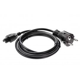 Кабель питания для ноутбуков, 3-pin, с заземлением, (прямой)  220V 1,8m Telecom