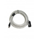 Кабель-адаптер USB2.0-repeater, удлинительный активный <Am-->Af> 10м VCOM <VUS7049>