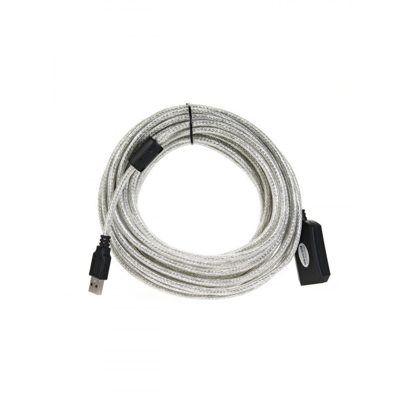 Кабель-адаптер USB2.0-repeater, удлинительный активный <Am-->Af> 10м VCOM <VUS7049>