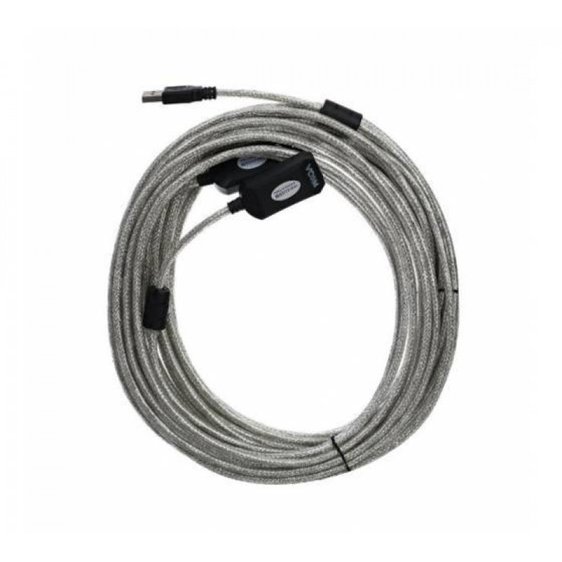 Кабель-адаптер USB2.0-repeater, удлинительный активный <Am-->Af> 15м VCOM <VUS7049>
