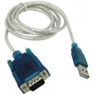 Кабель-адаптер USB Am -> COM port 9pin (добавляет в систему новый COM порт) VCOM <VUS7050> 1,2м.