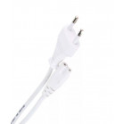 Кабель для аудио-видео техники IEC-320-C7--розетка 220V, 2-pin, 1.8м ,белый