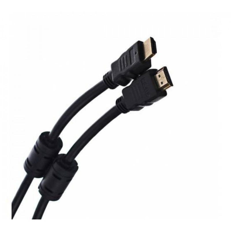 Кабель Telecom HDMI 19M/M+2 фильтра 1.4V W/Ethernet/3D, 10 метров.
