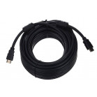 Кабель Telecom HDMI 19M/M+2 фильтра 1.4V W/Ethernet/3D, 15 метров.