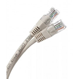 Патчкорд литой Aopen/Qust UTP кат.5е 3м серый <ANP511_3M>  1